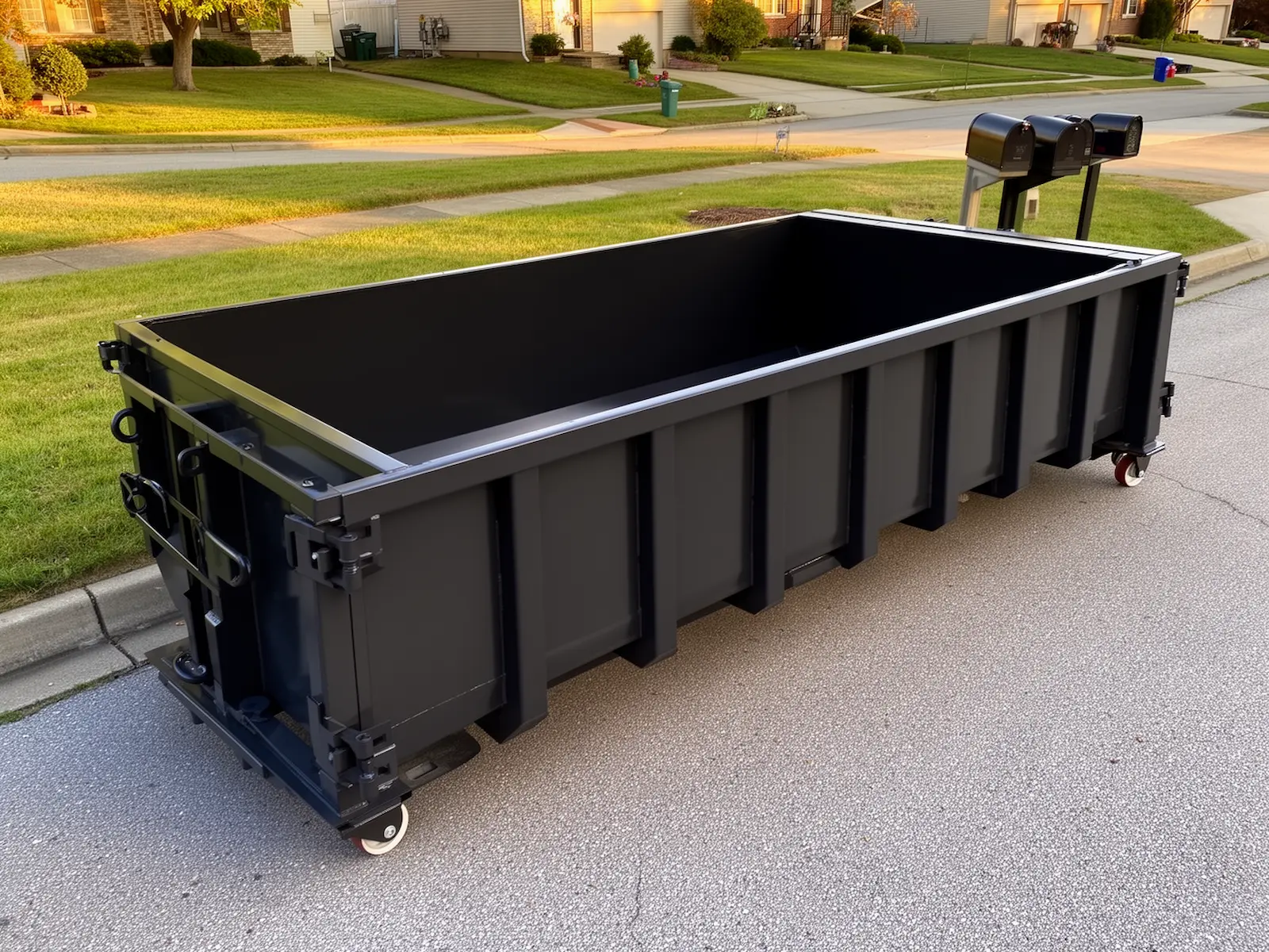 Roll-off dumpster from Cedar Hills Dumpster Service in Astoria, NY